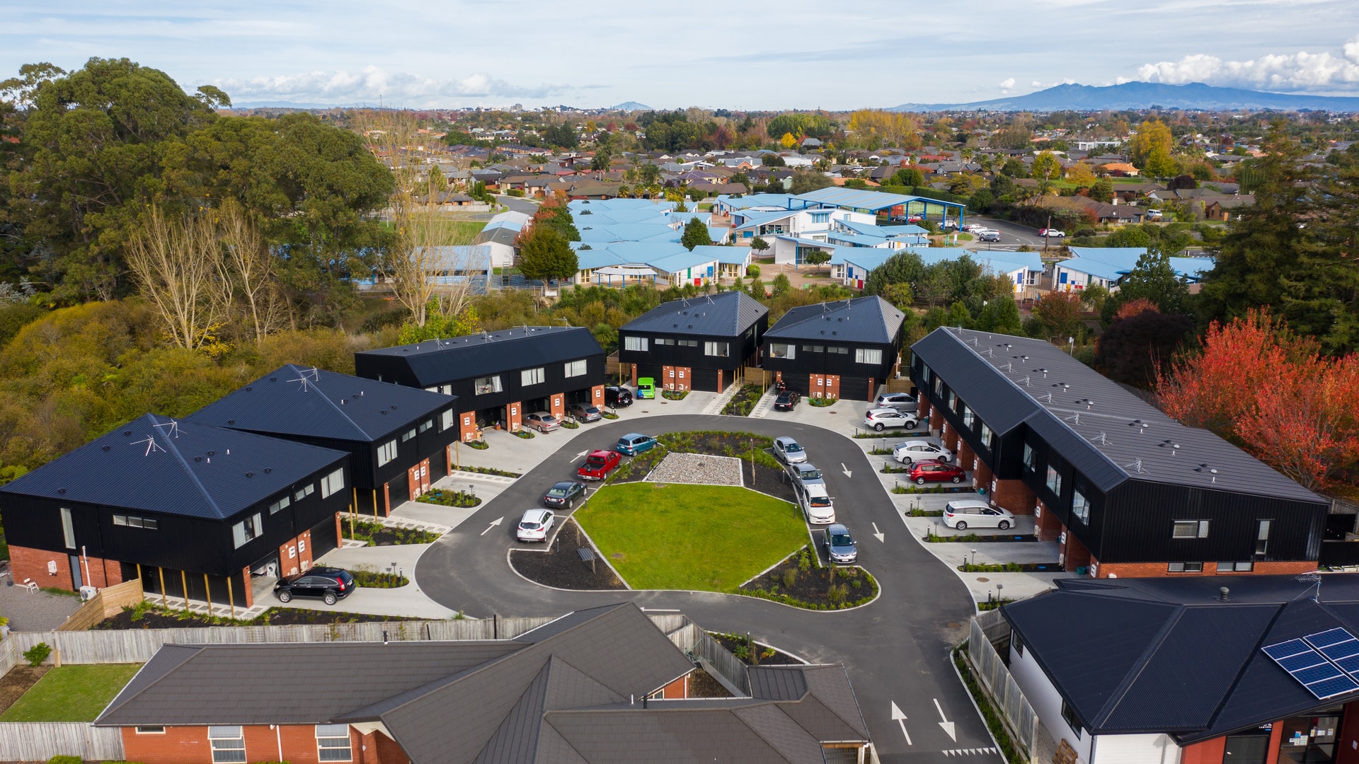 Modern architecture office buildings